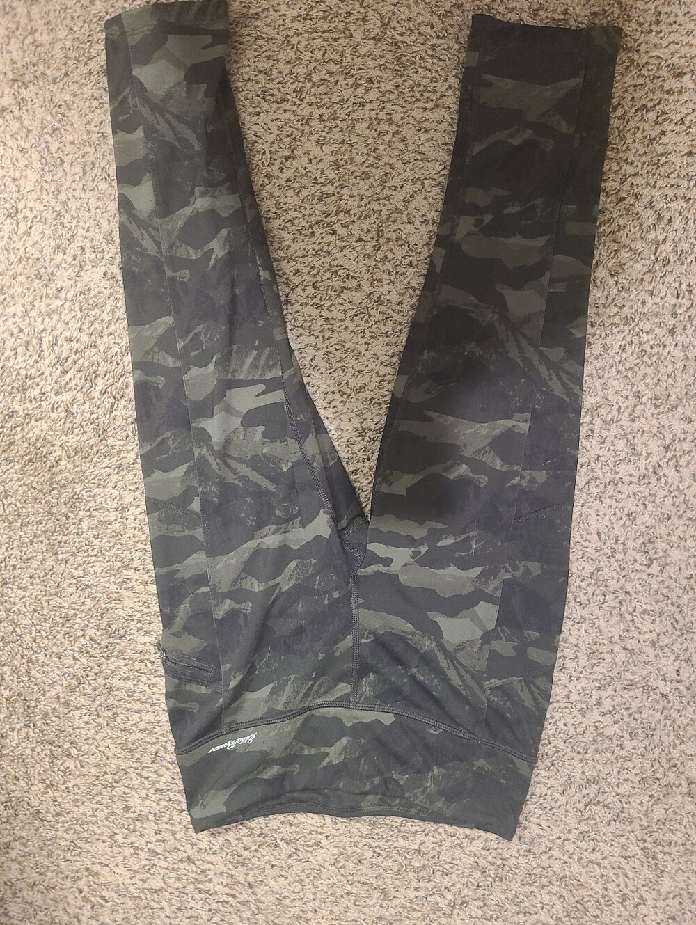 Eddie Bauer Camo Leggings with Subtle Logo